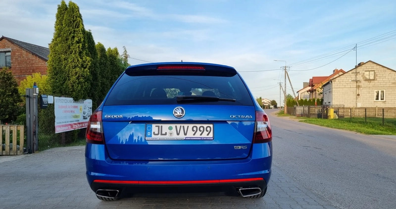 Skoda Octavia cena 71900 przebieg: 219000, rok produkcji 2017 z Chodecz małe 704